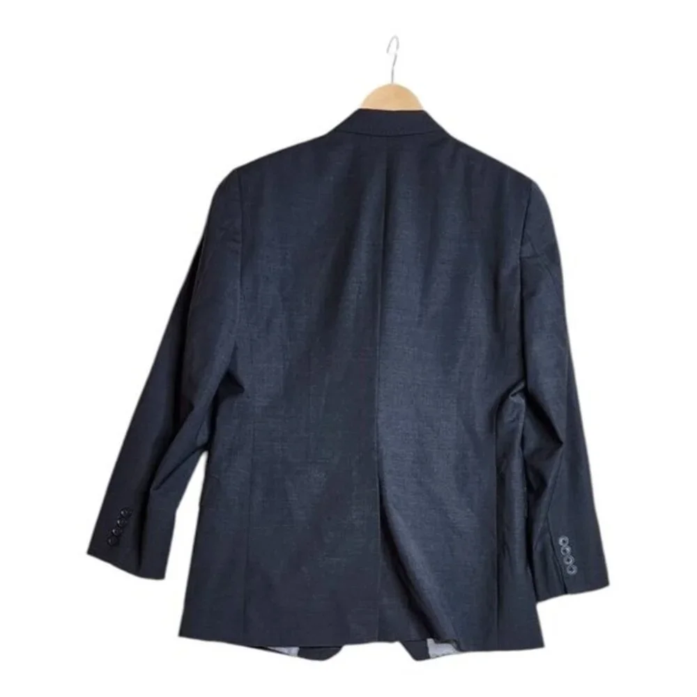 346 Brooks Brothers Wool Blend Suit size 41R Dark‎ Grey